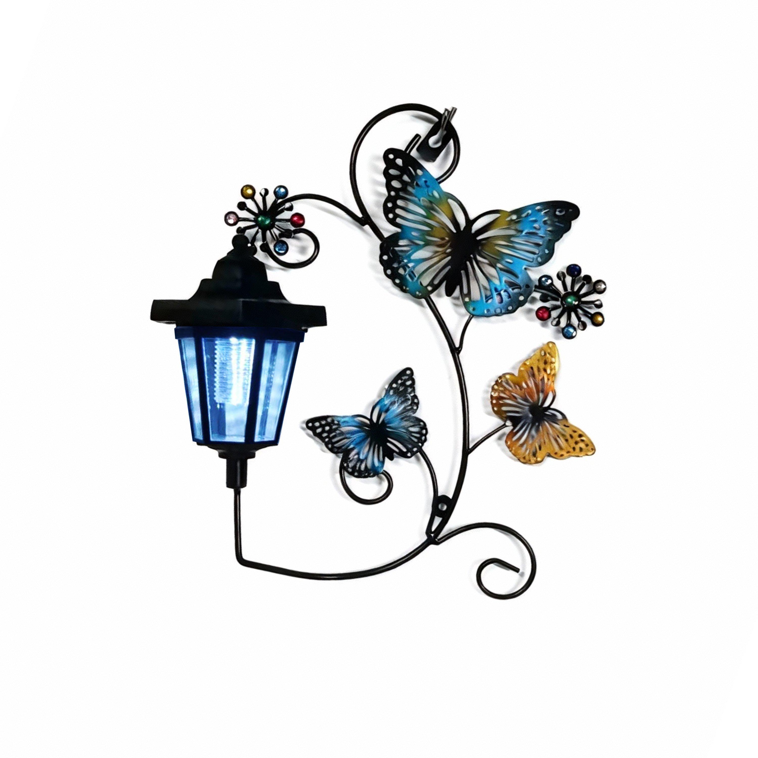 Butterfly - Linea - Solar Butterfly Wall Plaque 63 - 2