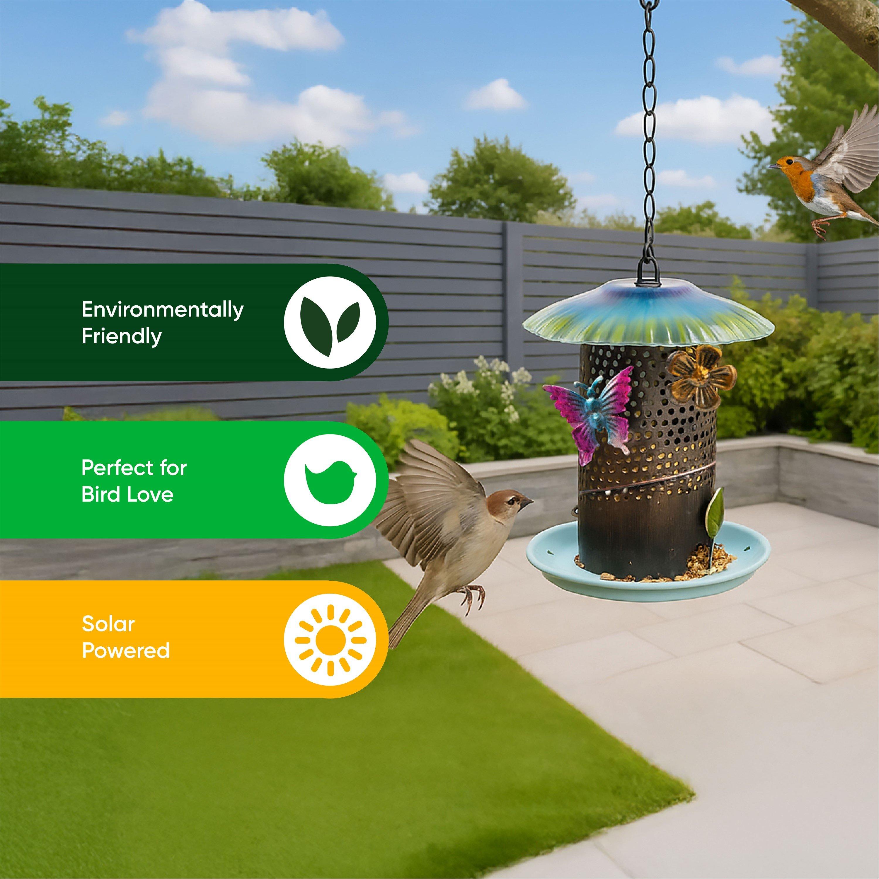 Multi - Streetwize - Bird Feeder Garden Ornament - 7