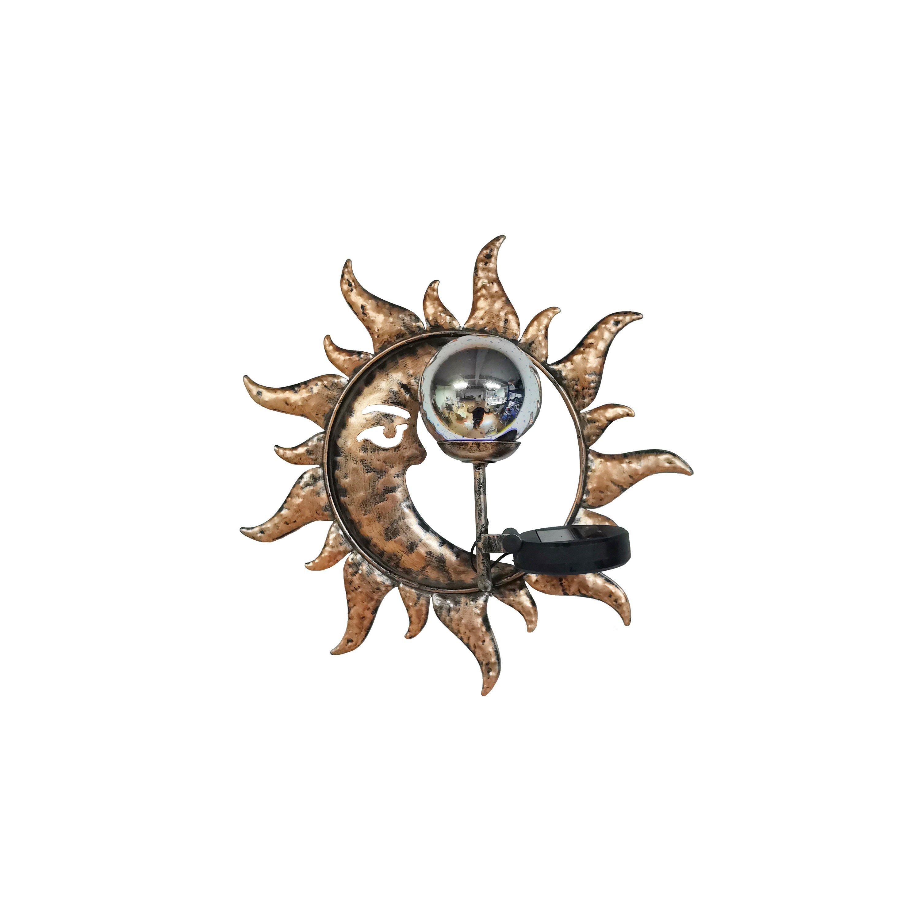 Moon - Linea - Sun and Moon Solar Wall Plaque 63 - 2