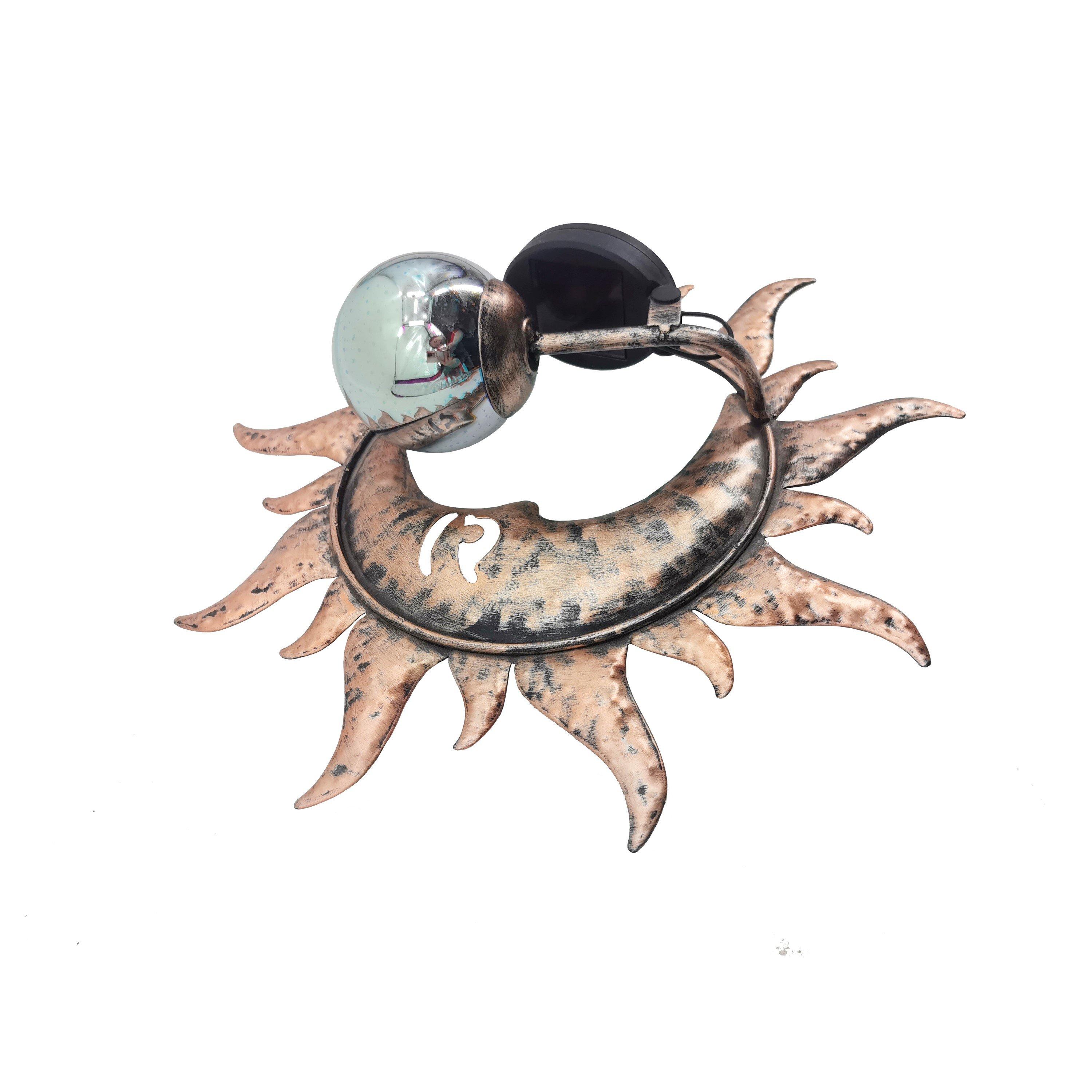 Moon - Linea - Sun and Moon Solar Wall Plaque 63 - 4