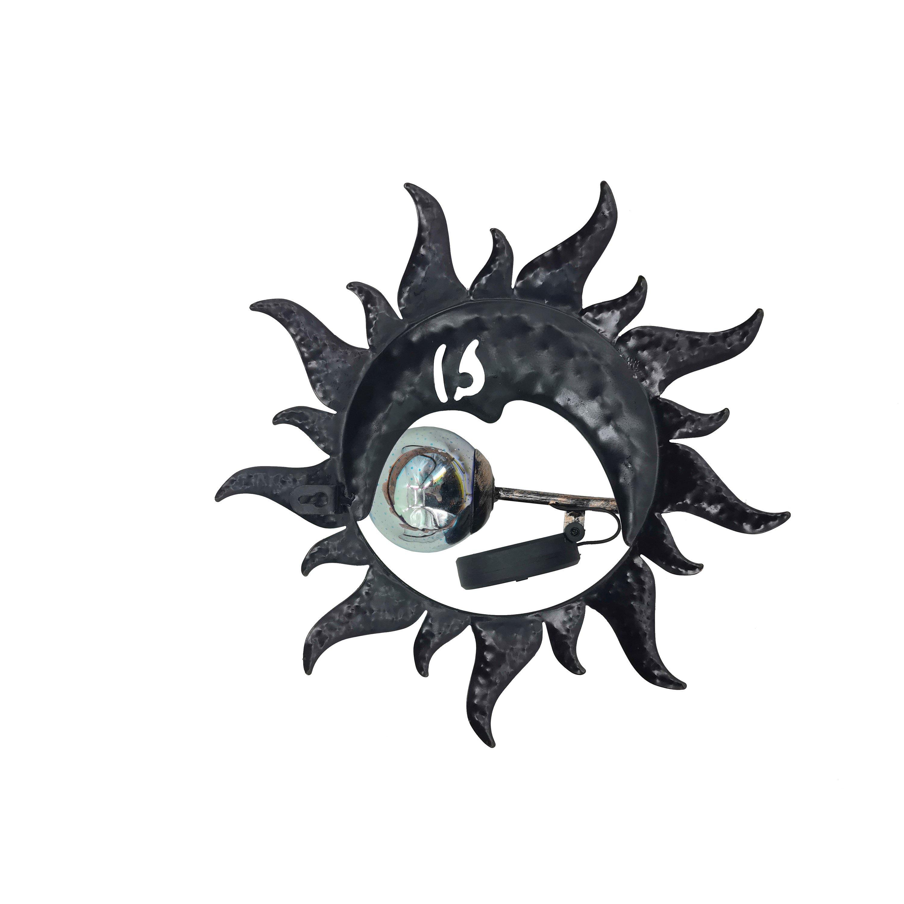 Moon - Linea - Sun and Moon Solar Wall Plaque 63 - 5