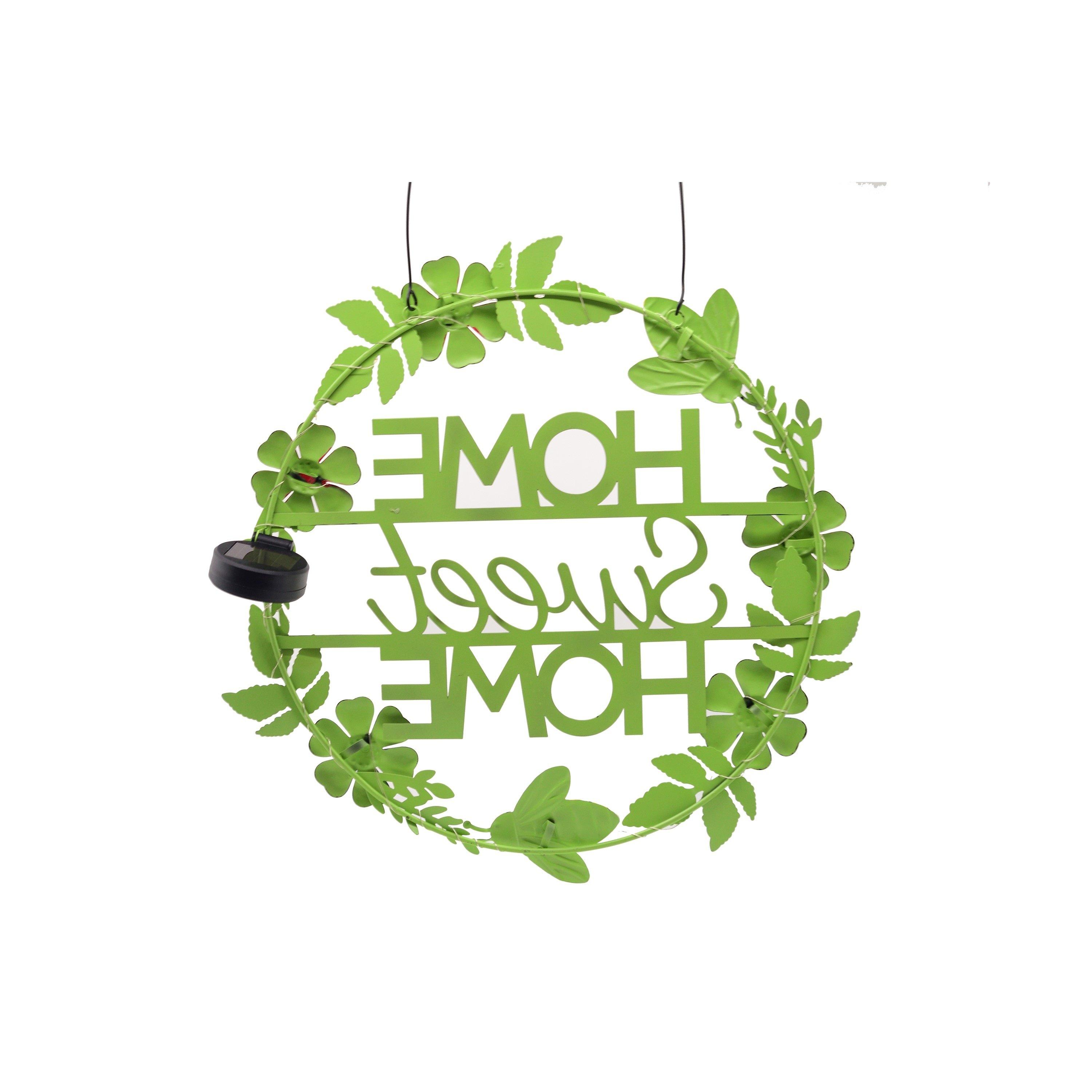 Bees - Linea - Solar Welcom Sign: Bees & Flower 63 - 4