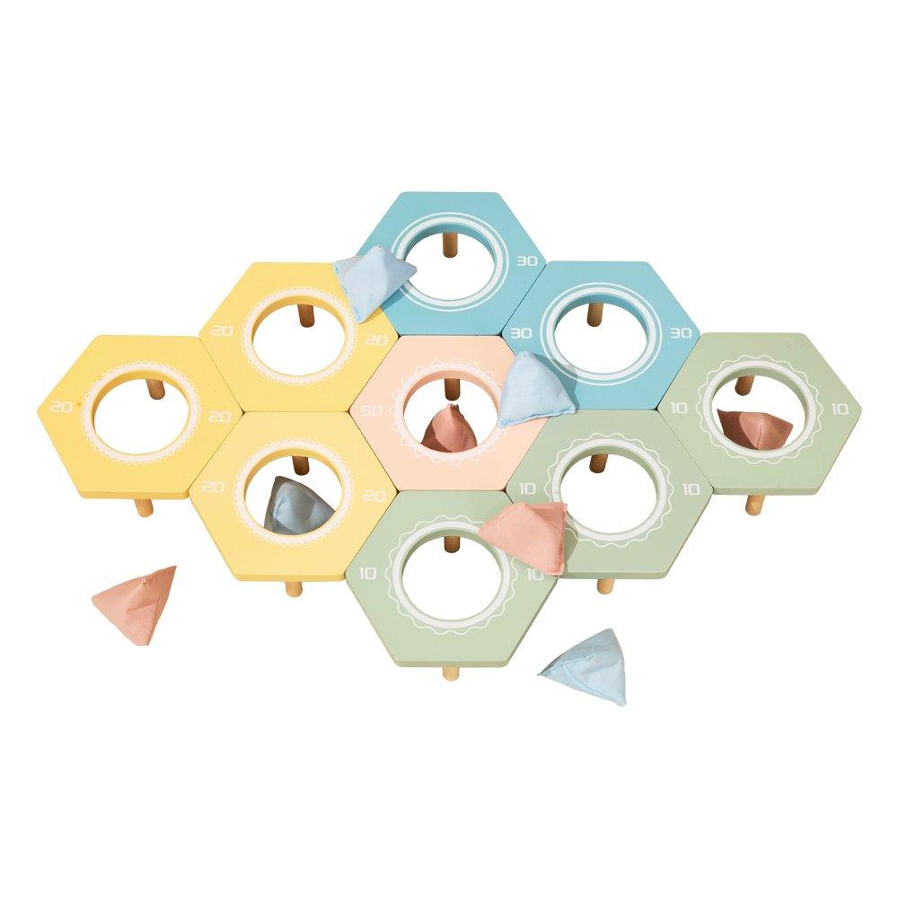 Multi - Tooky Toy - Wooden Beanbag Throwing Game - 1
