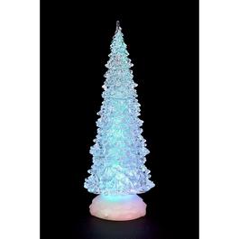 Snowtime Colour Change Water Spinner Tree Decoration