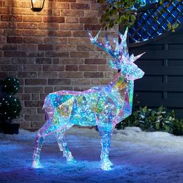 The Spirit Of Christmas 3D Stag Light