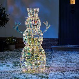 The Spirit Of Christmas SOC 3D Holographic Light Up Snowman