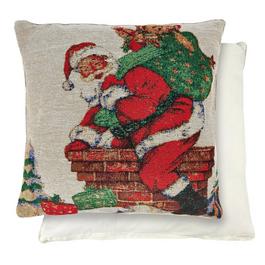 Emma Barclay Santa Chimney - Cushion Cover