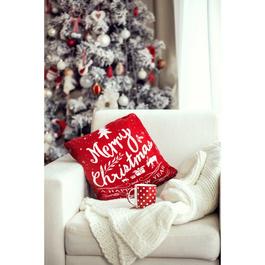 Talking Tables Merry Christmas Print - Cushion Cover