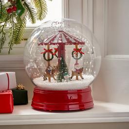 The Spirit Of Christmas SOC Large LED Musical Snowglobe