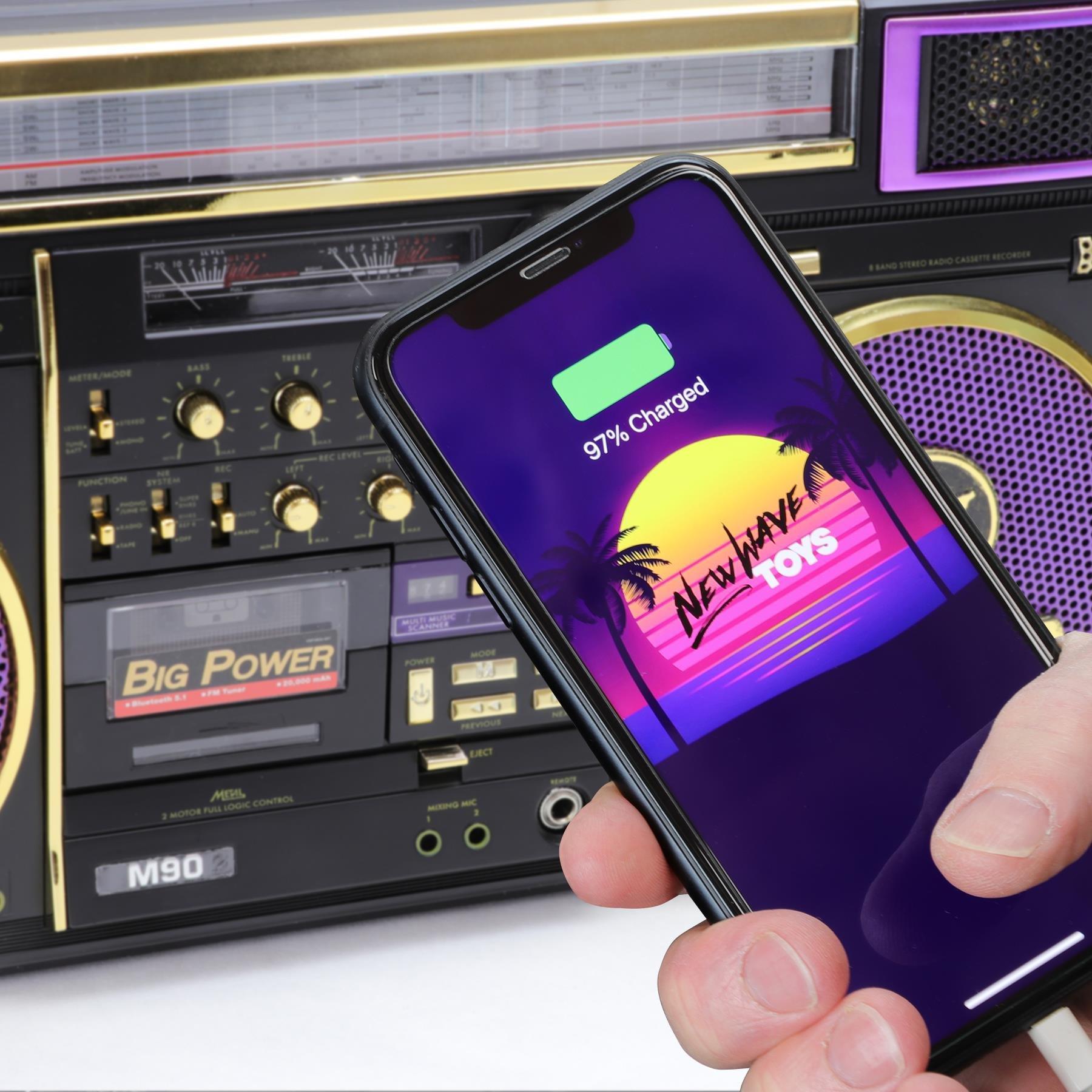 Black - New Wave Toys - M90 Mini - Artist Series "BUA x Slick Rick" - 5