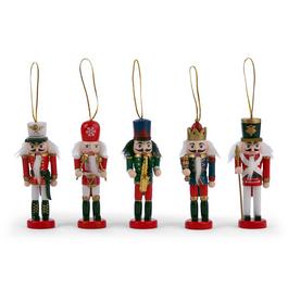 The Spirit Of Christmas SOC Pack of 5 Nutcracker Decorations