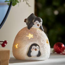 The Spirit Of Christmas SOC LED Penguin Igloo Decoration