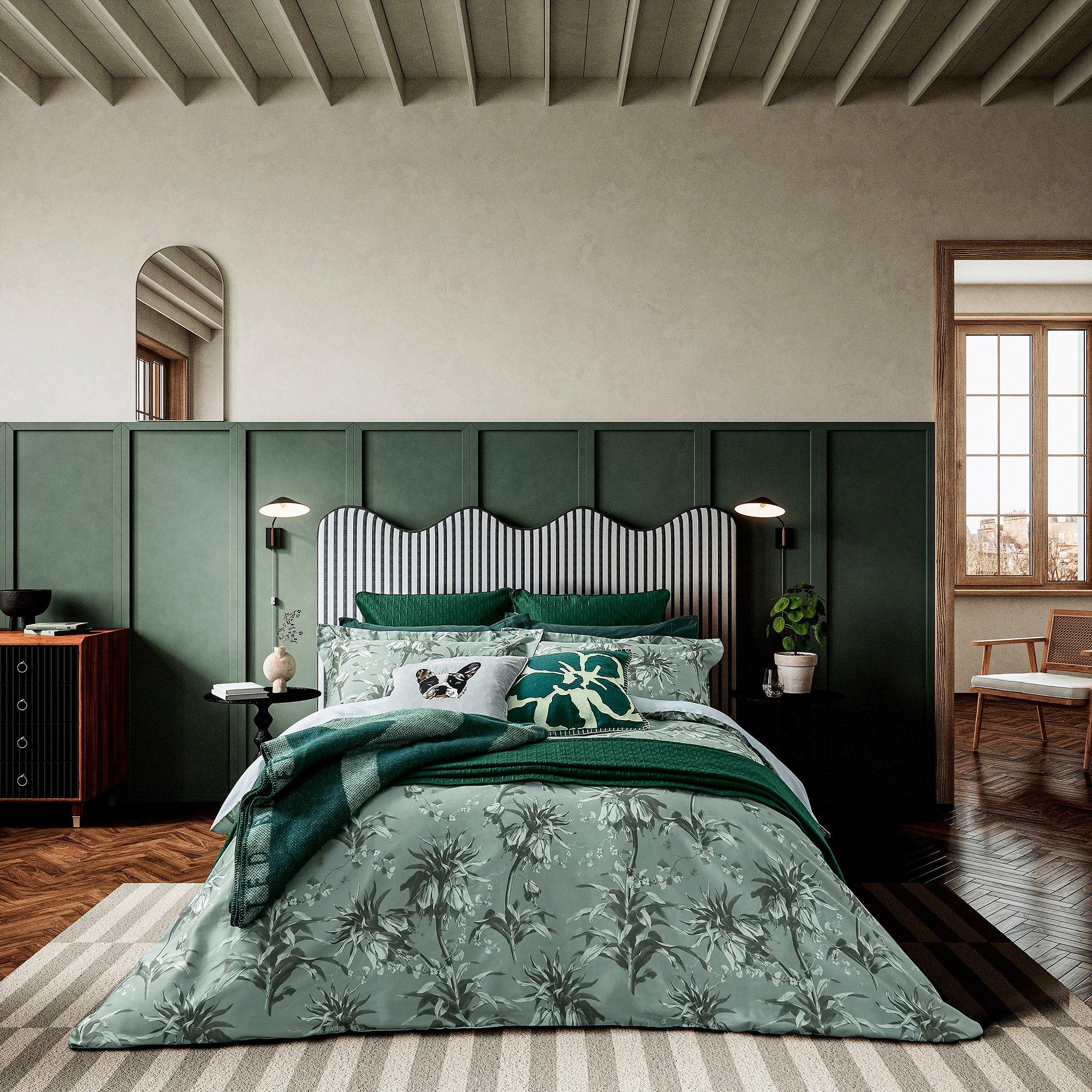 Mint - Ted Baker Home - Belmar Floral Duvet Cover Set - 1