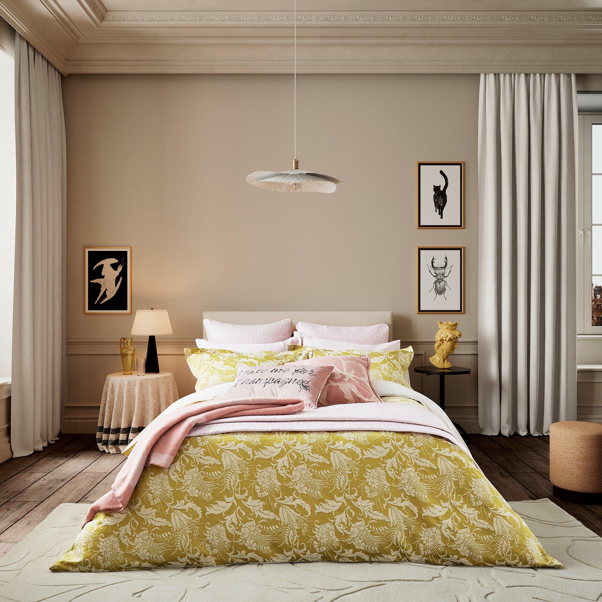 Ted Baker Home  Baroque Duvet Cover Set - Gold - King