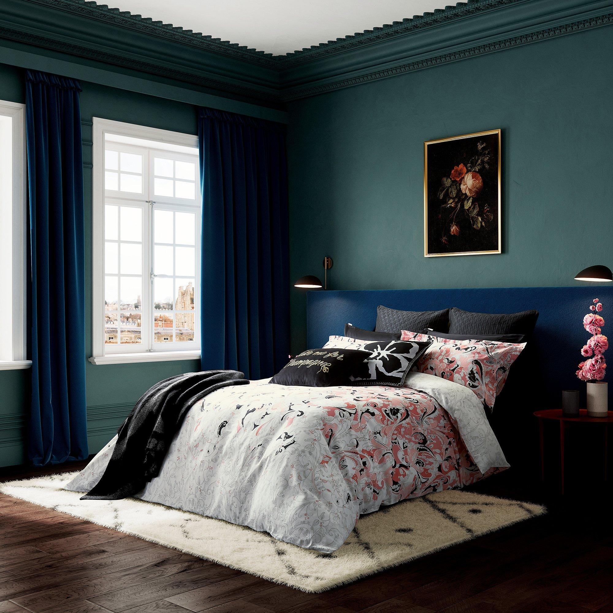 Multi - Ted Baker Home - Ombre Paisley King Duvet Cover Set - 5