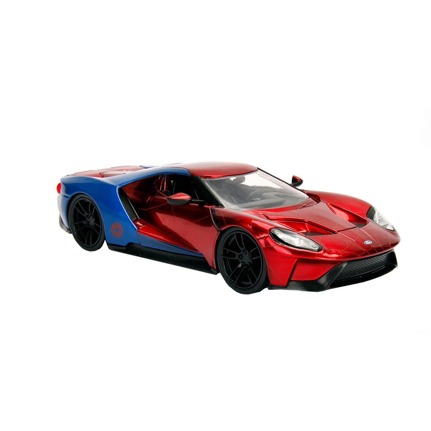 Marvel Spiderman 2017 Ford GT 1:24