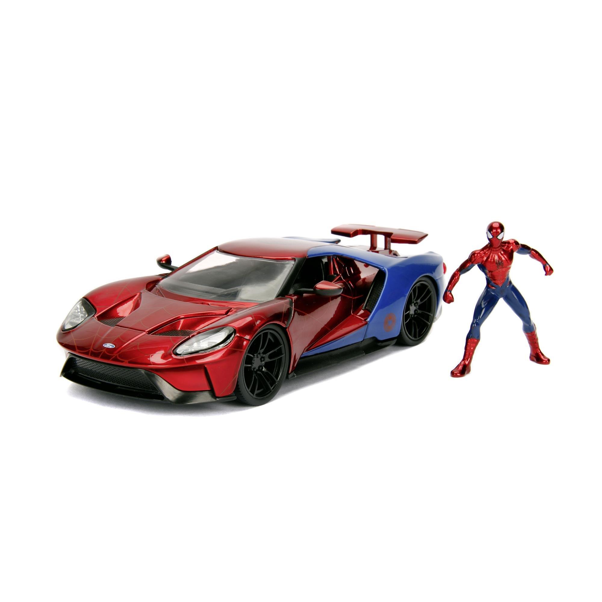 None - Marvel - Spiderman 2017 Ford GT 1:24 - 2