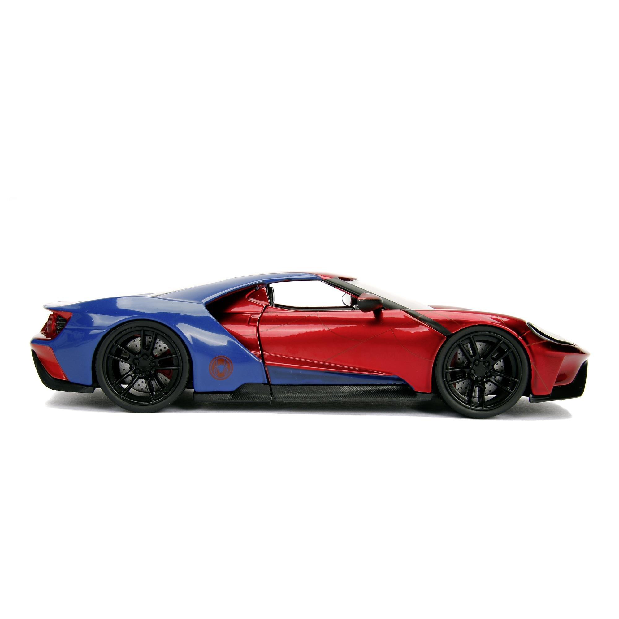 None - Marvel - Spiderman 2017 Ford GT 1:24 - 3