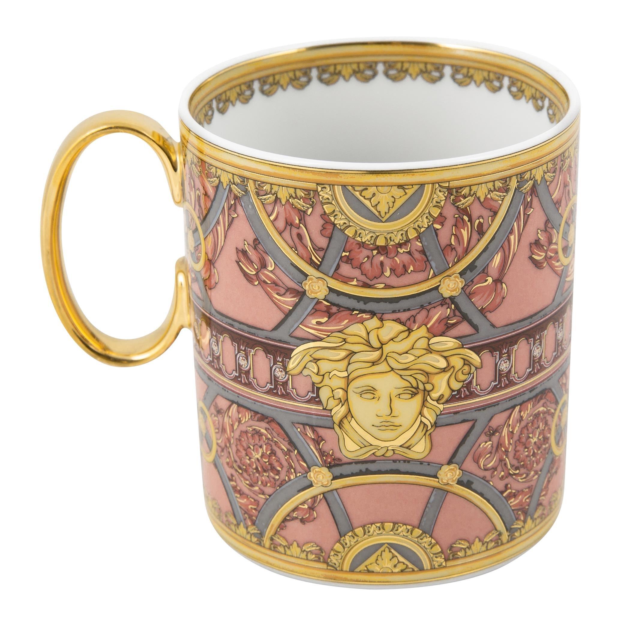 Pink - Versace Home - La Scala Del Palazzo Mug - 4