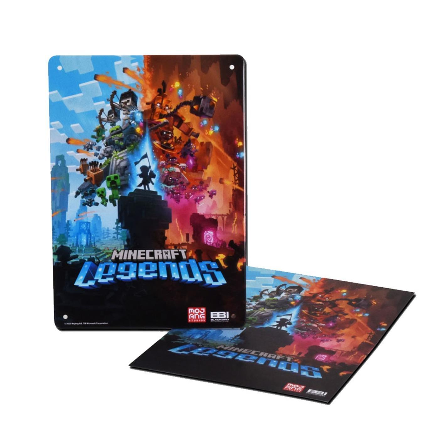 PlayStation 5 - Minecraft - Legends Metal Poster Action Adventure