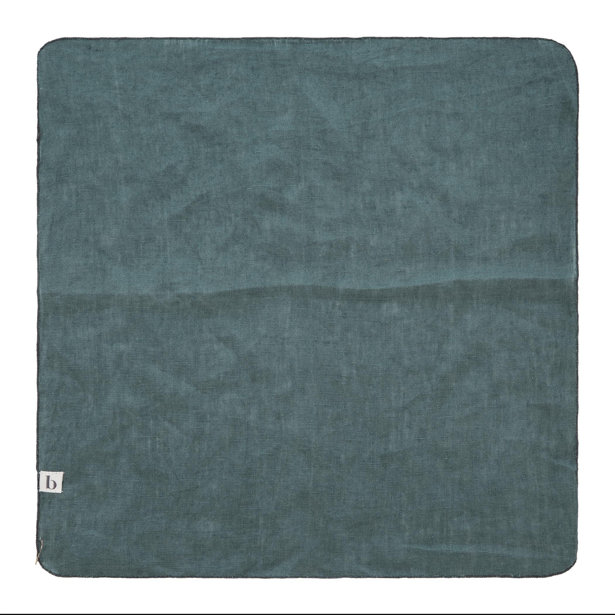 Petrol Blue - Broste Copenhagen - BrosteCopenhagen Gracie Eco Friendly Napkin - 5