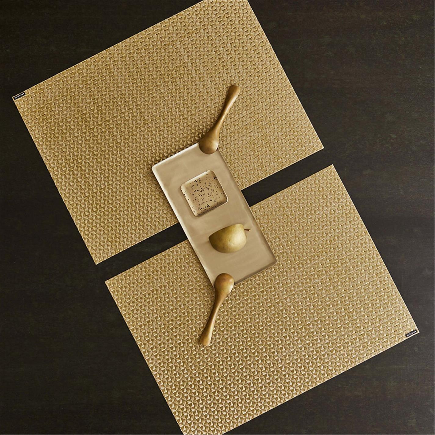 Honey - Chilewich - Origami Rectangular Placemat - 2