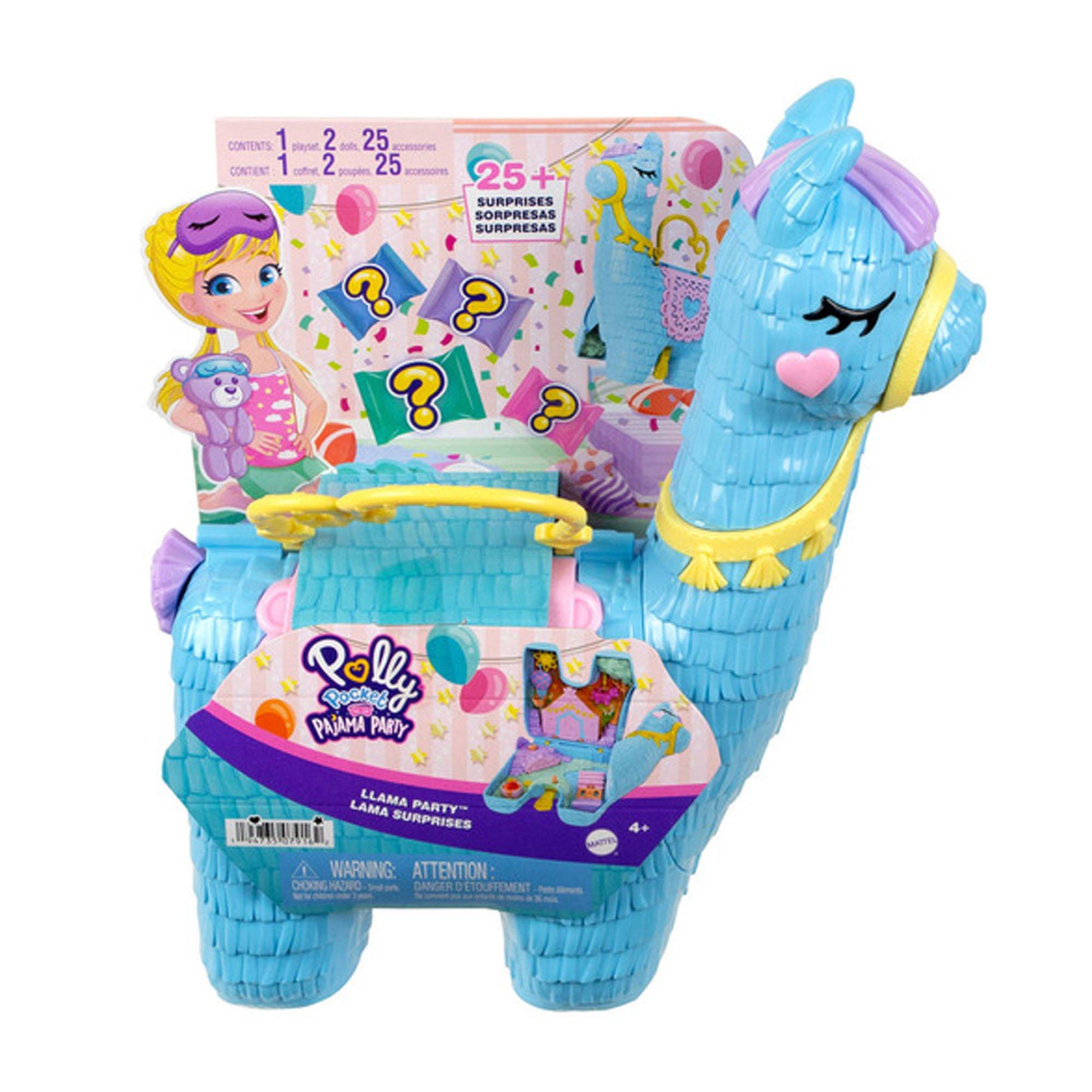 None - Polly Pocket - Pajama Party Llama Playset - 2