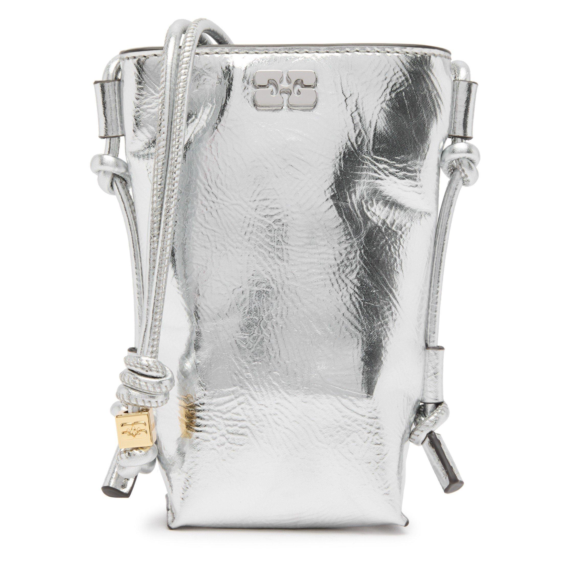 SILVER - Ganni - B Bou Crossbody Metallic