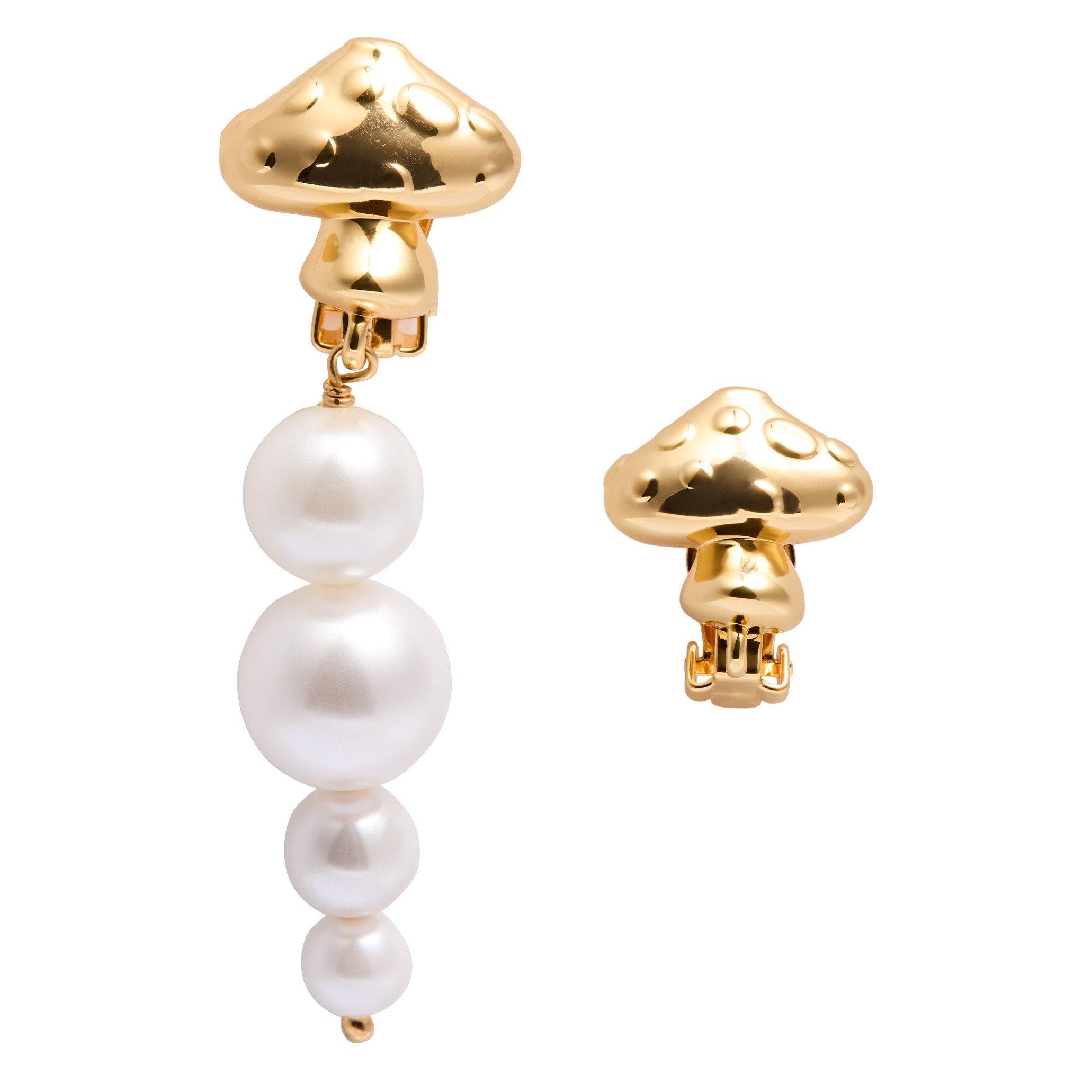 GOLD AND OTHER - Timeless Pearly - MIX MATCH MUSHROOM DROP W PEAR