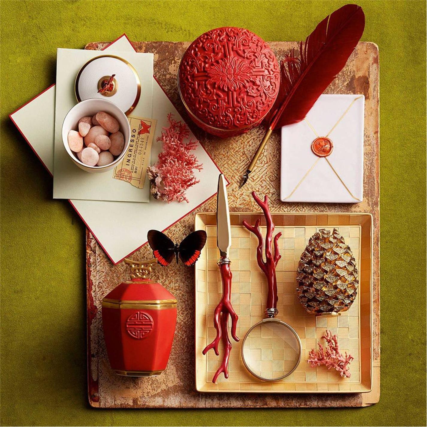 Red - LObjet - Cinnabar Candle - 4