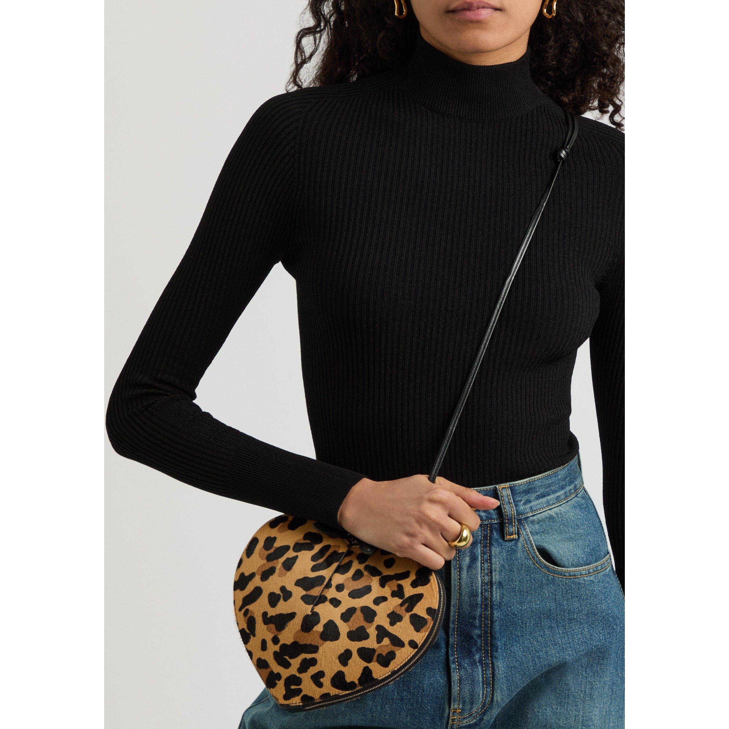 LEOPARD - Alaia - LE COEUR LEOPARD CROSSBODY - 3