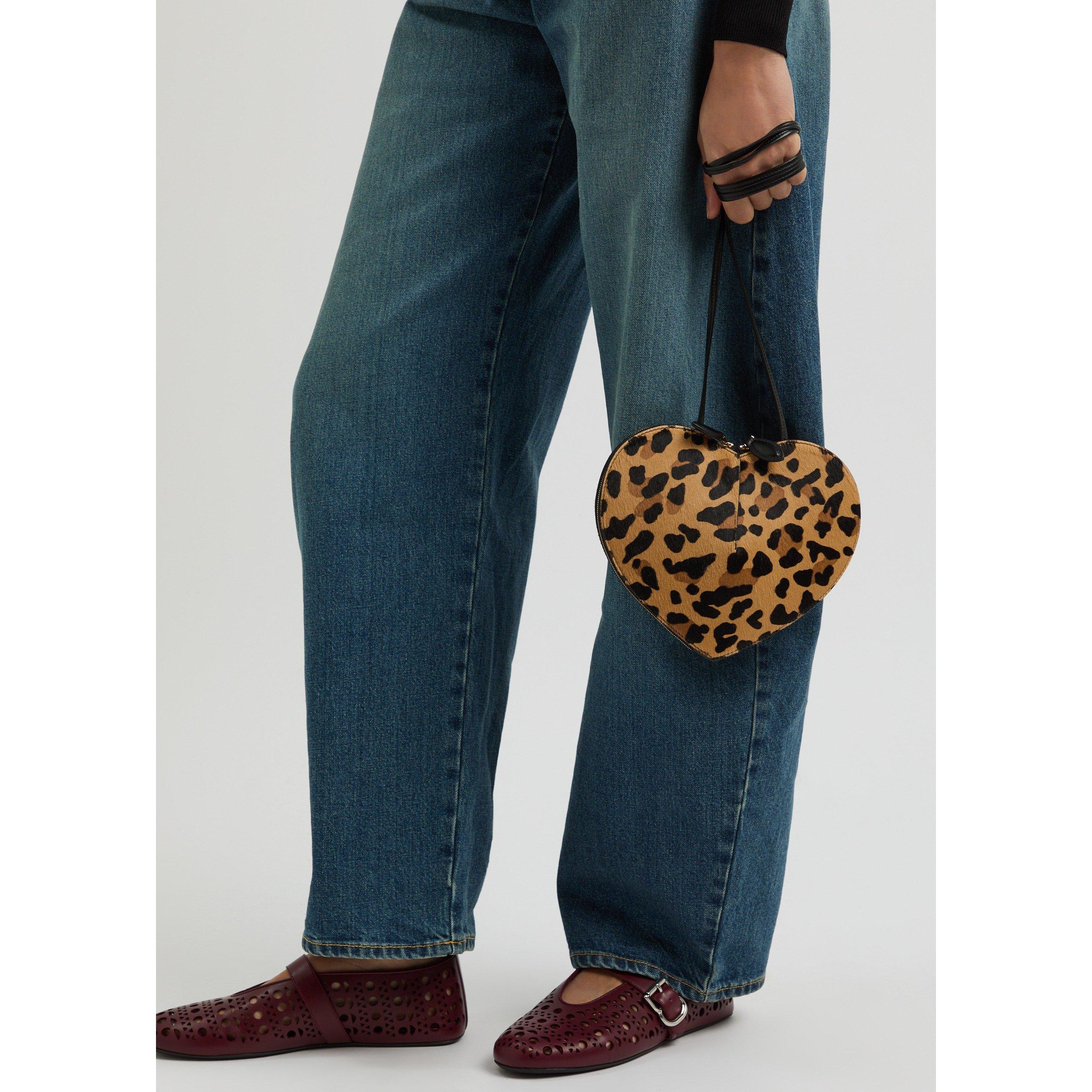 LEOPARD - Alaia - LE COEUR LEOPARD CROSSBODY - 6