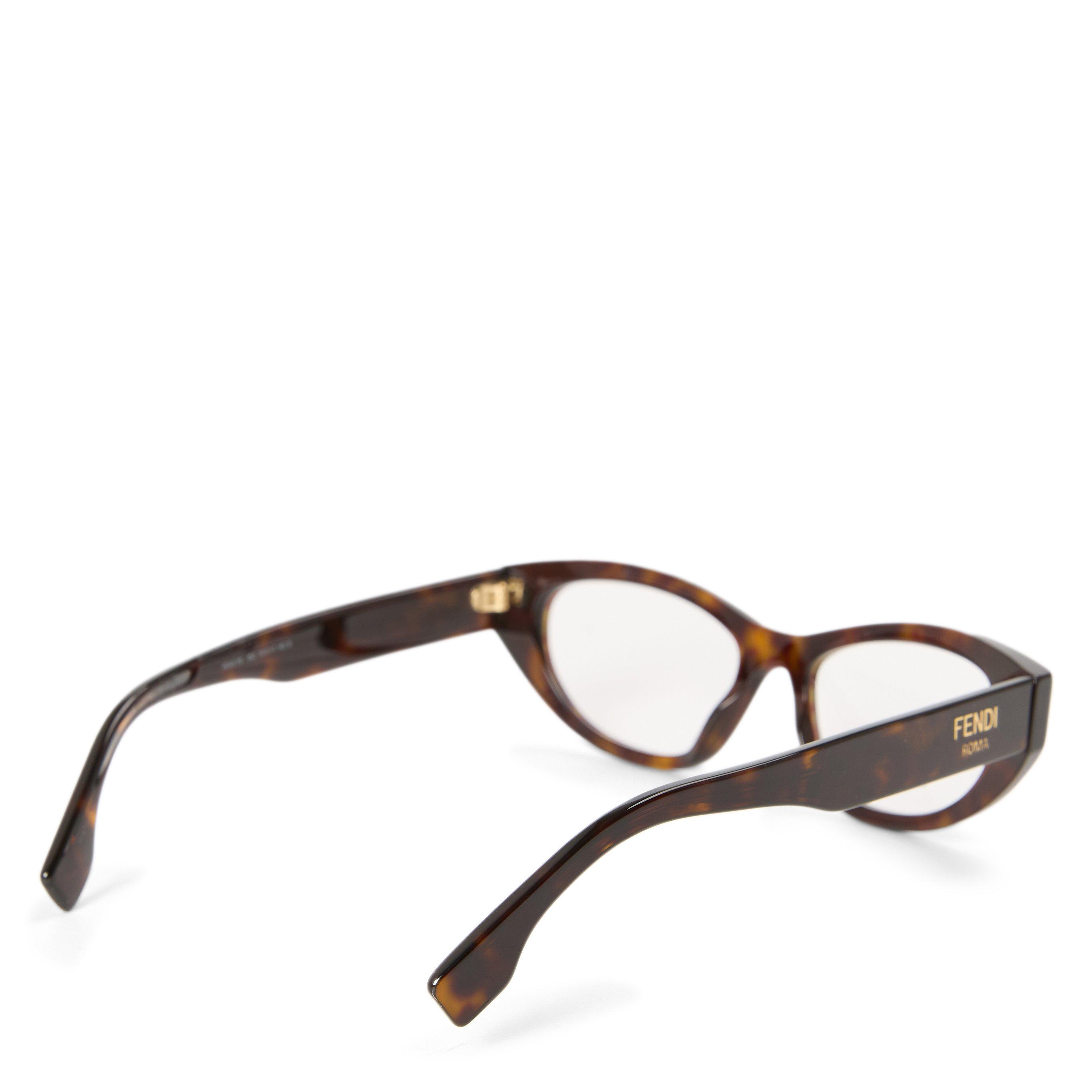 BLACK - Fendi - FENDI ROMA F ACETATE OPTI - 2