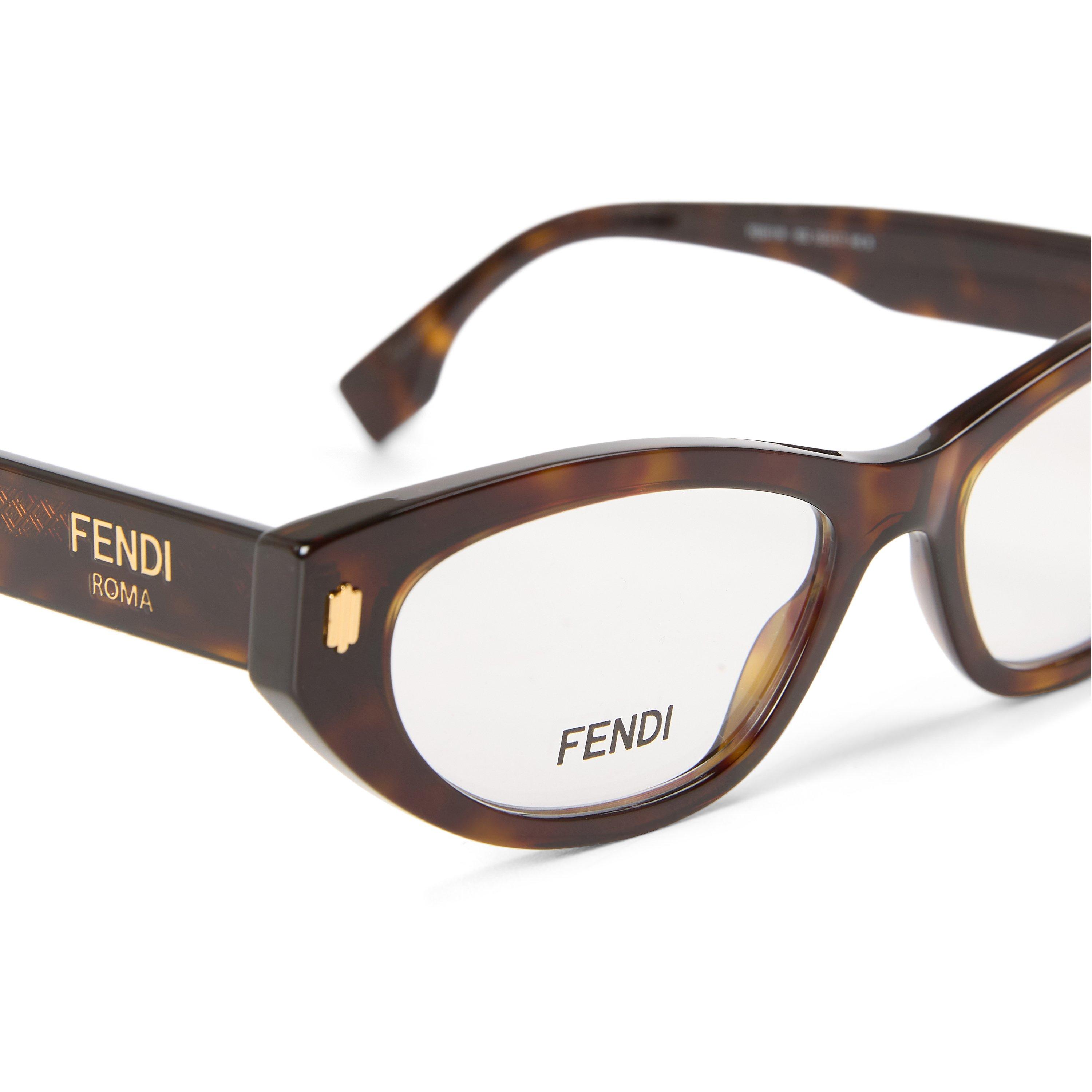 BLACK - Fendi - FENDI ROMA F ACETATE OPTI - 3