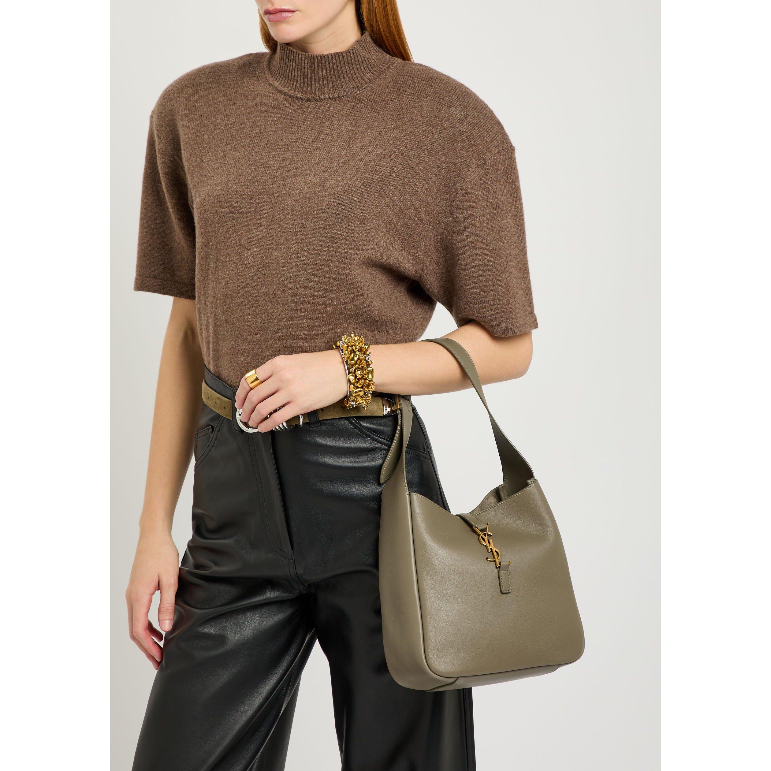 KHAKI - Saint Laurent - 5 A 7 HOBO SMALL - 3