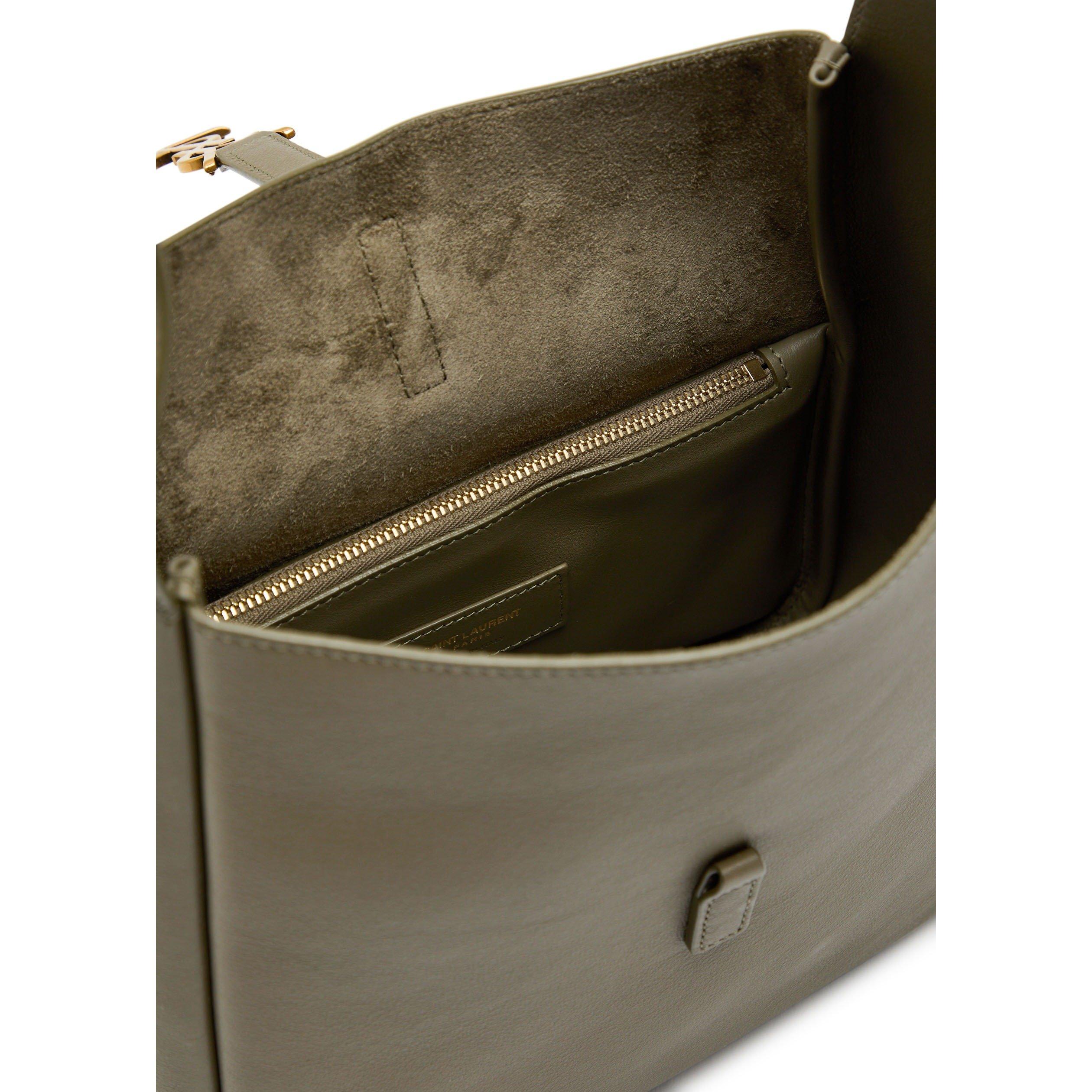 KHAKI - Saint Laurent - 5 A 7 HOBO SMALL - 5