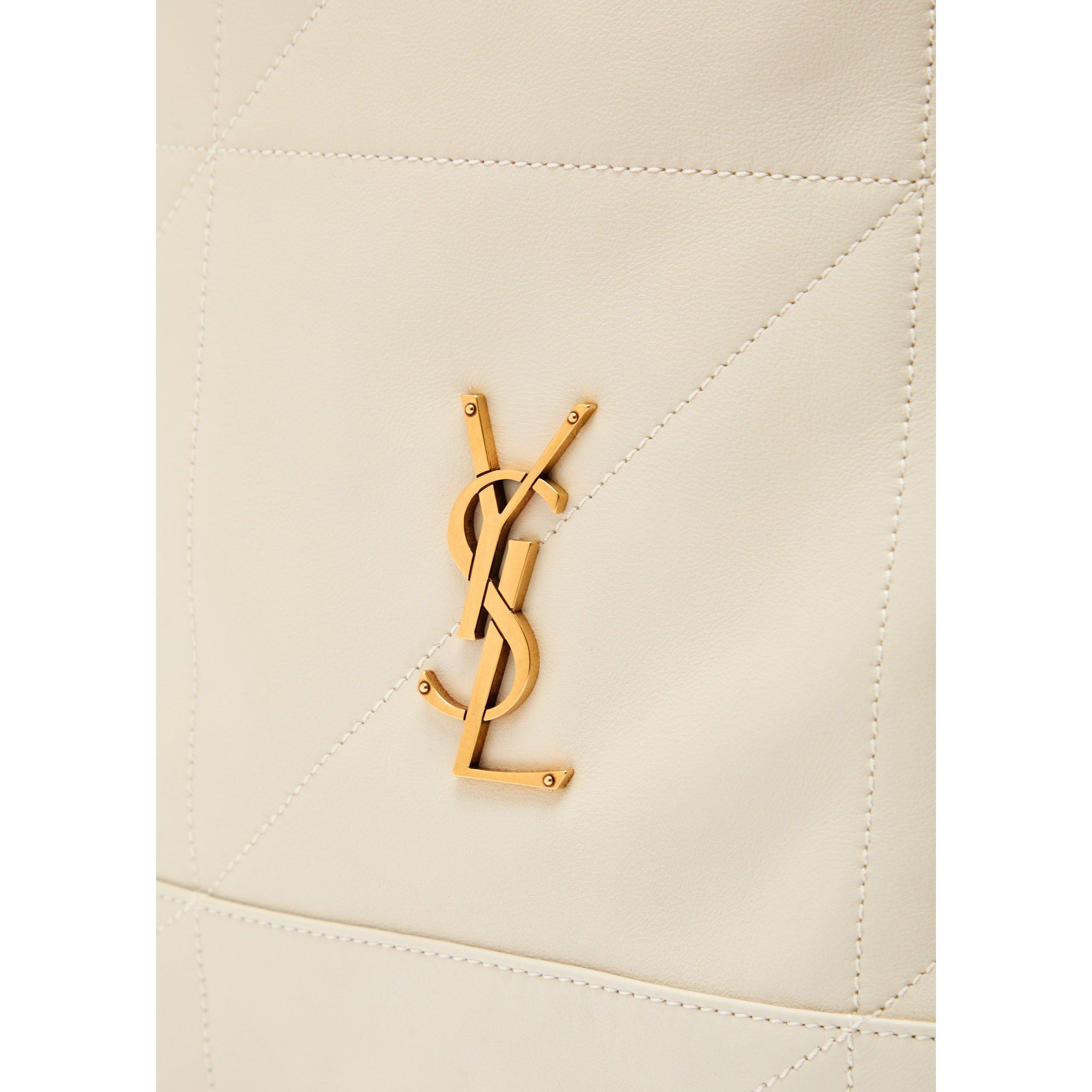 WHITE - Saint Laurent - JAMIE 4.3 QUILTED BUCKET BAG - 4