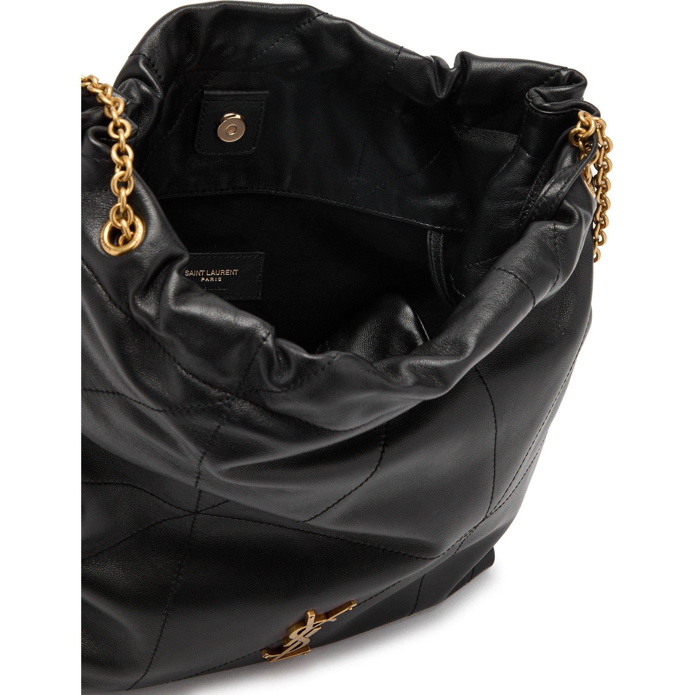 BLACK - Saint Laurent - JAMIE 4.3 QUILTED BUCKET BAG - 5