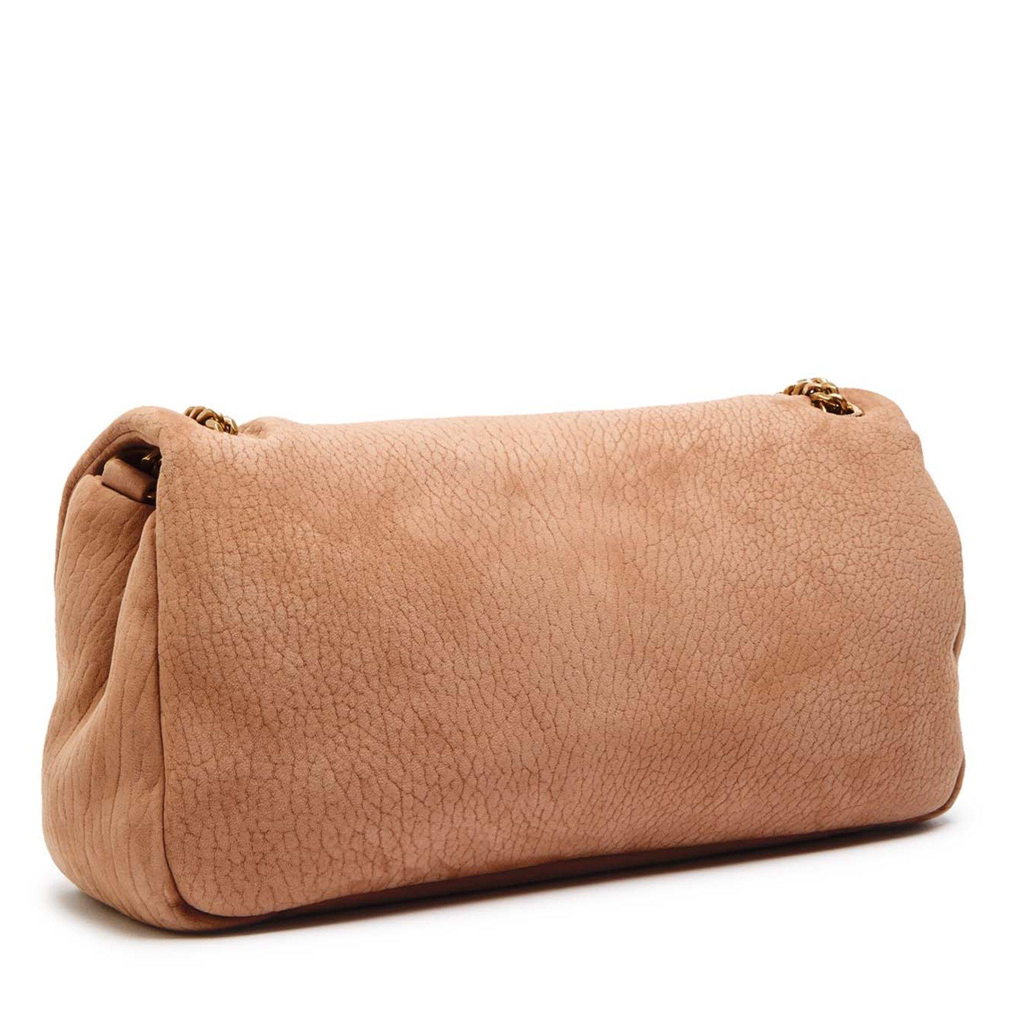 CARAMEL - Saint Laurent - CALYPSO SMALL GRAIN LEATHER - 2