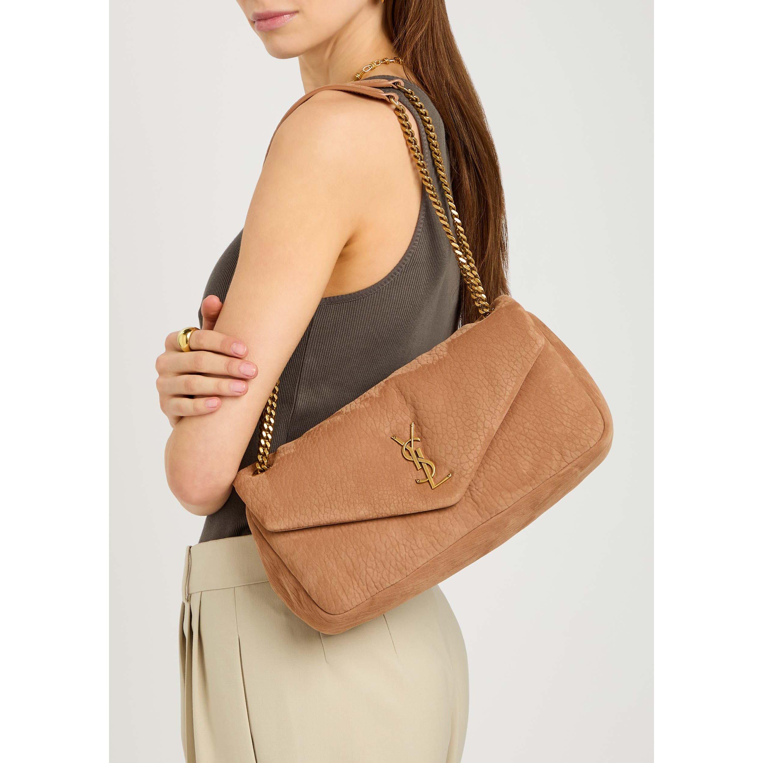 CARAMEL - Saint Laurent - CALYPSO SMALL GRAIN LEATHER - 3