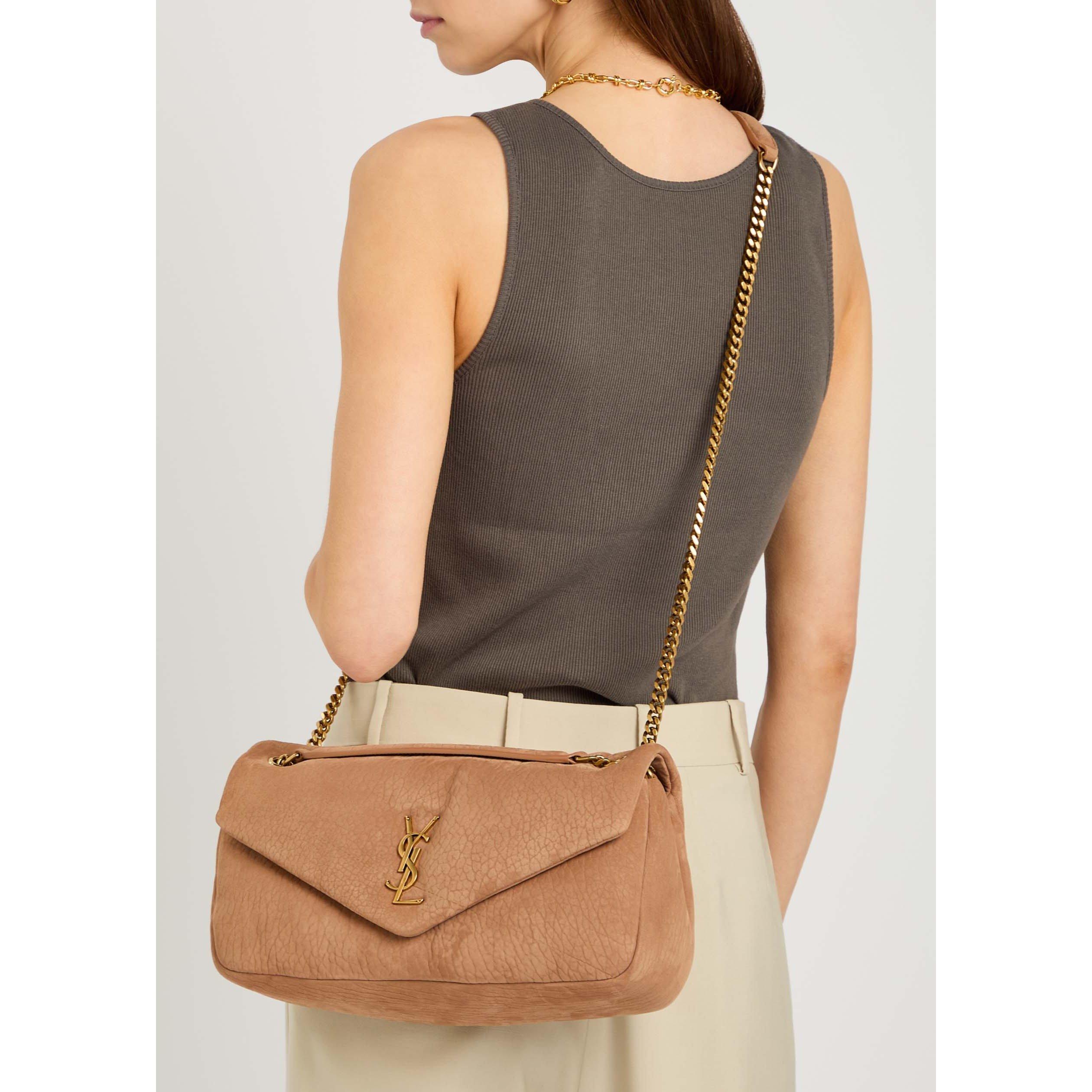CARAMEL - Saint Laurent - CALYPSO SMALL GRAIN LEATHER - 6