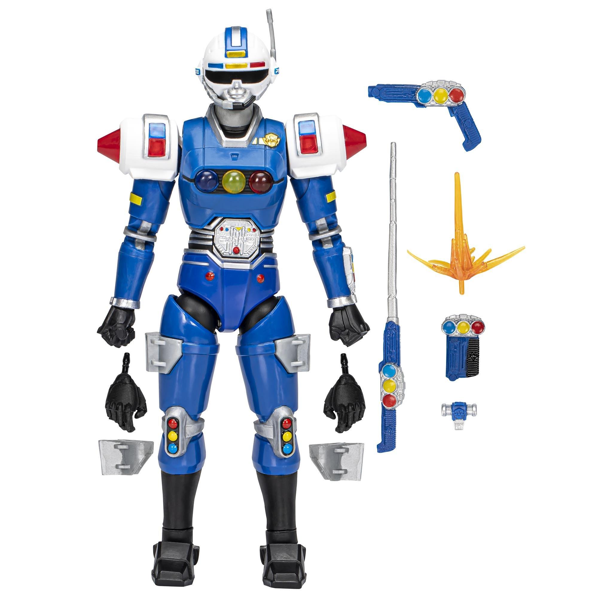 None - Power Rangers - Lightning - Turbo Blue Senturion - 3