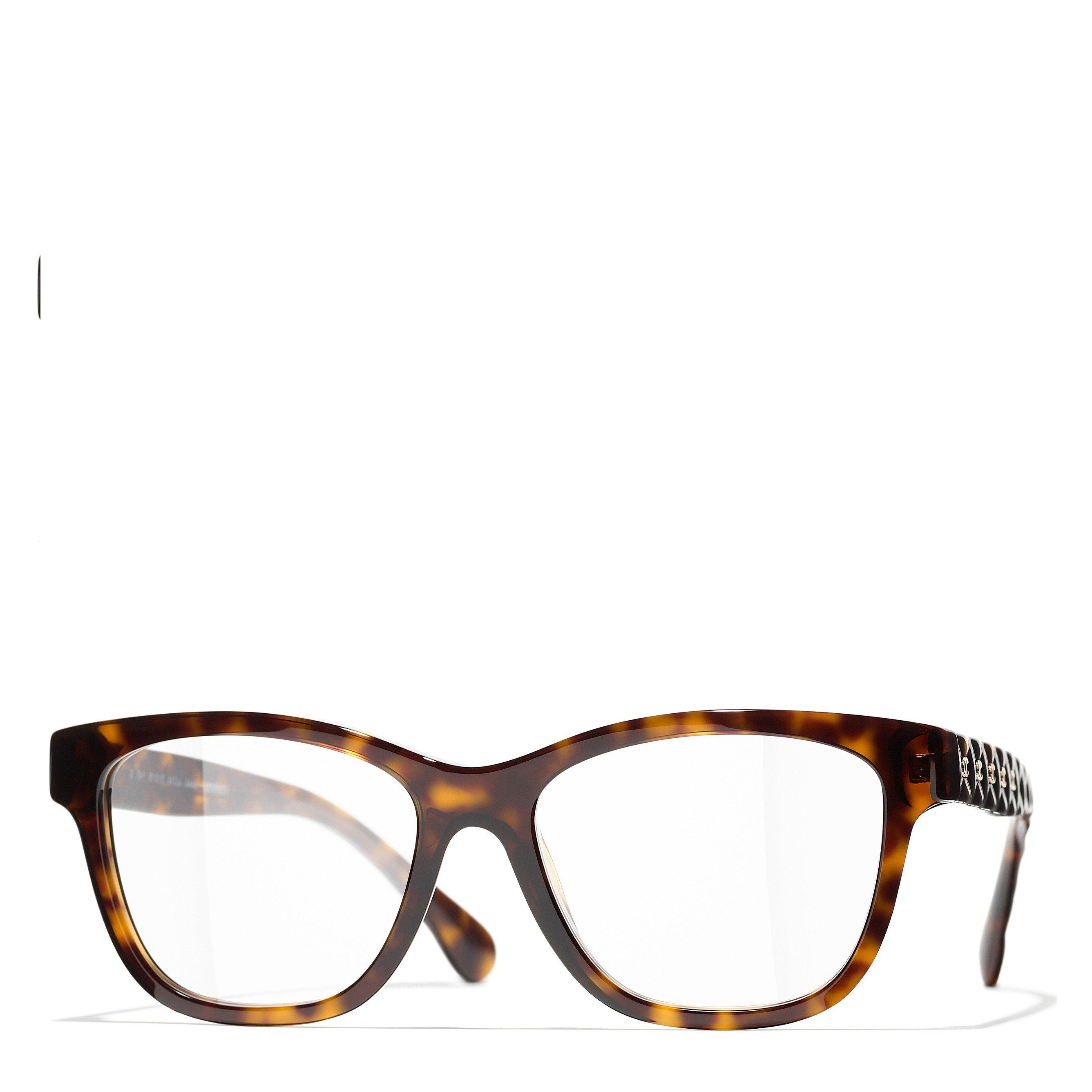BROWN HAVANA - CHANEL - CHANEL F SQUARE ACETATEOPTICAL - 1