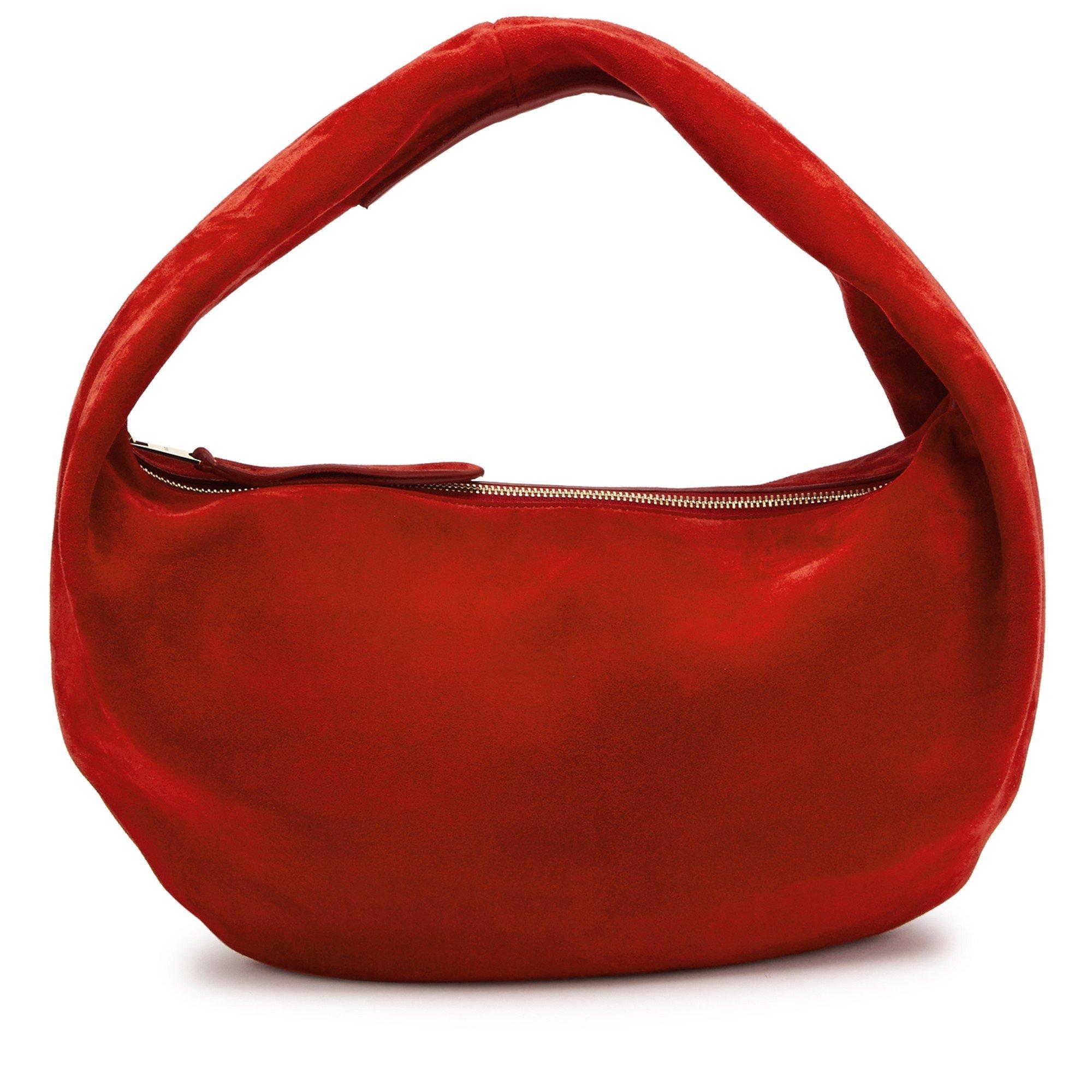 RED - Khaite - OLIVIA HOBO MEDIUM