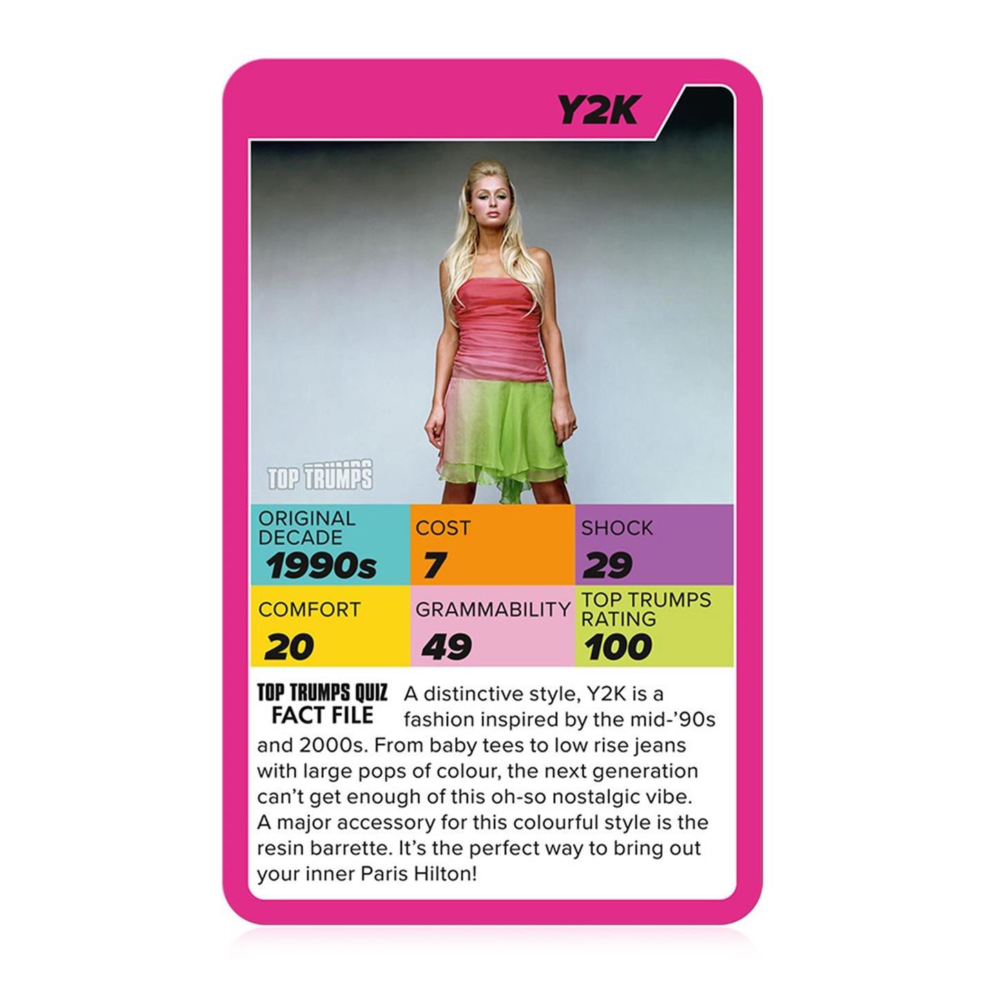 None - Top Trumps - Gen Z: Trends of Fashion Top Trumps - 4