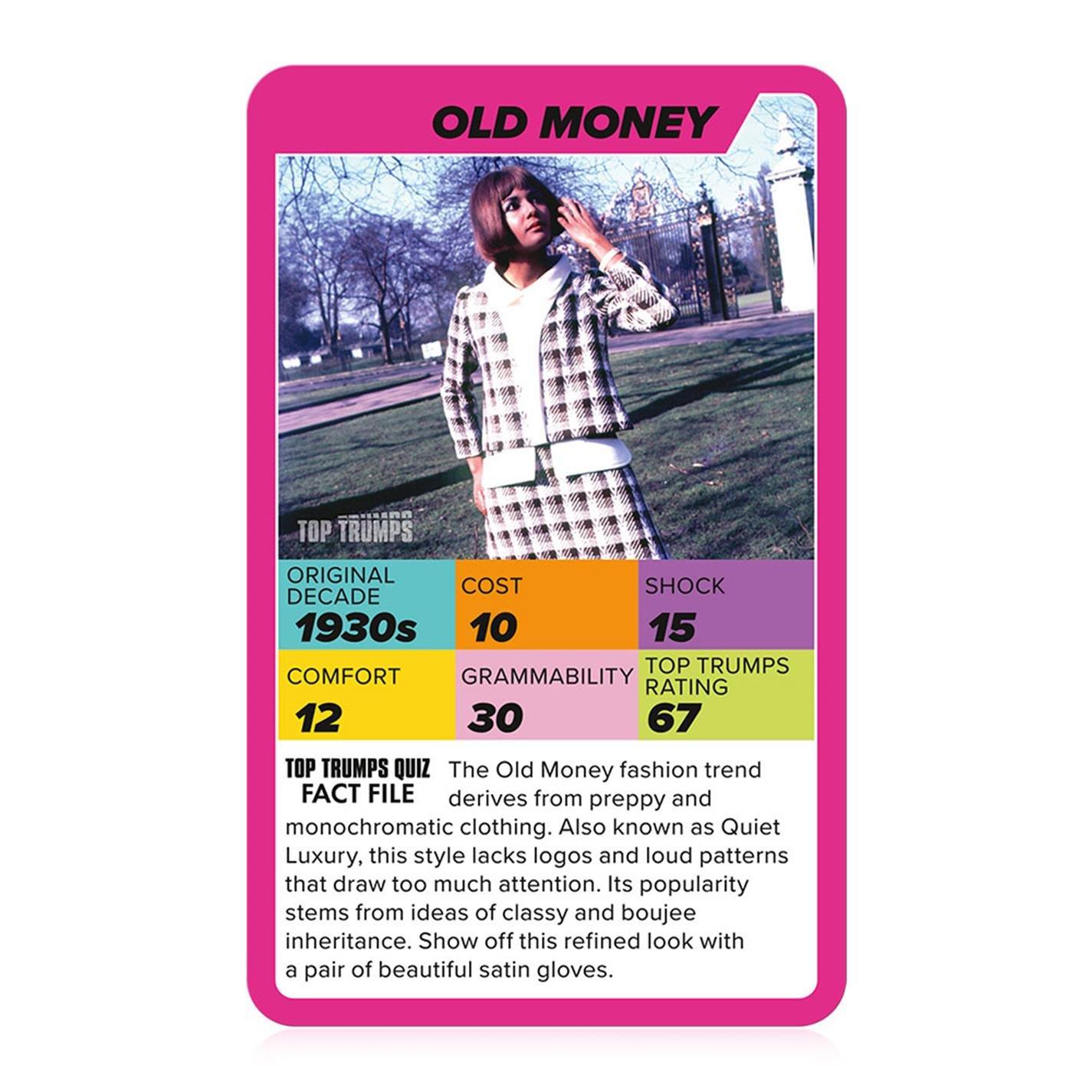 None - Top Trumps - Gen Z: Trends of Fashion Top Trumps - 5