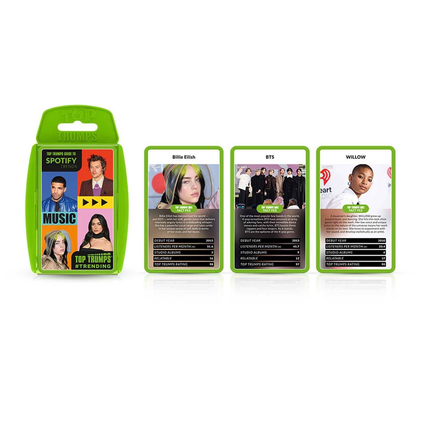 None - Top Trumps - Gen Z: Trends of Spotify Top Trumps - 3