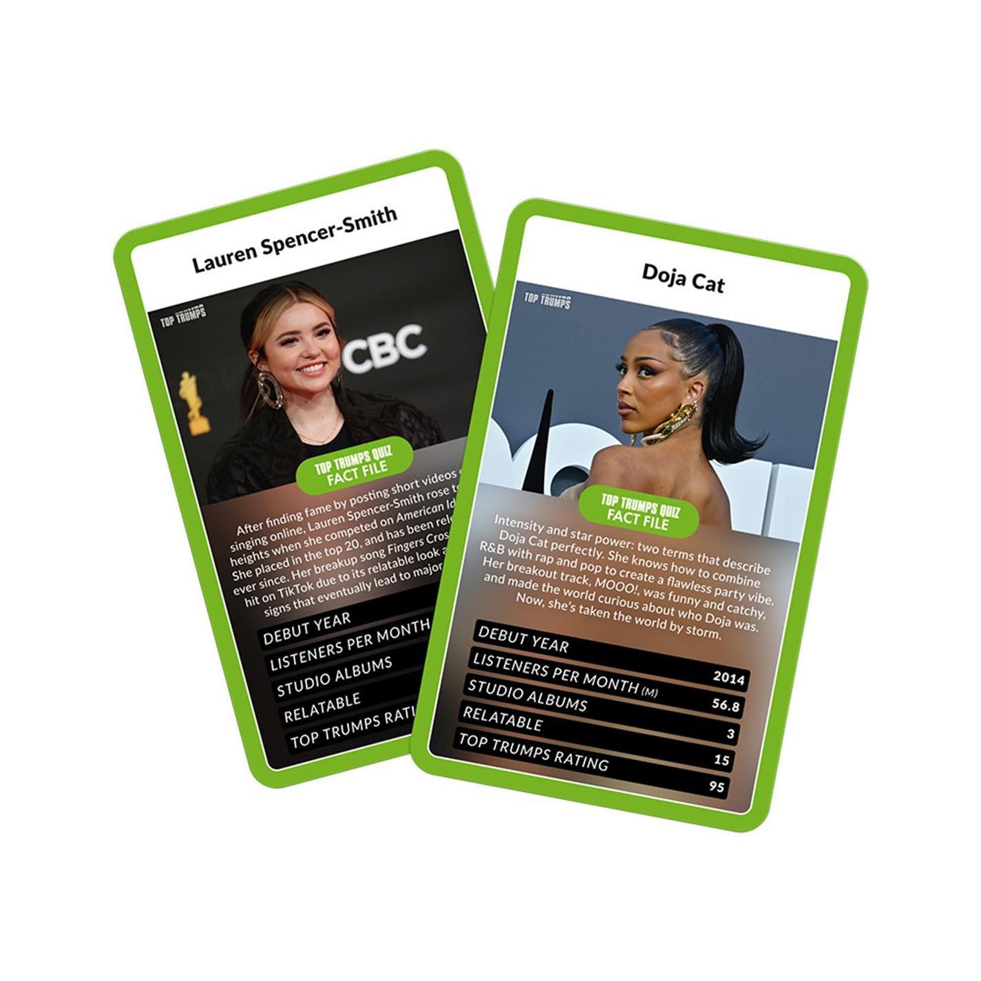 None - Top Trumps - Gen Z: Trends of Spotify Top Trumps - 5