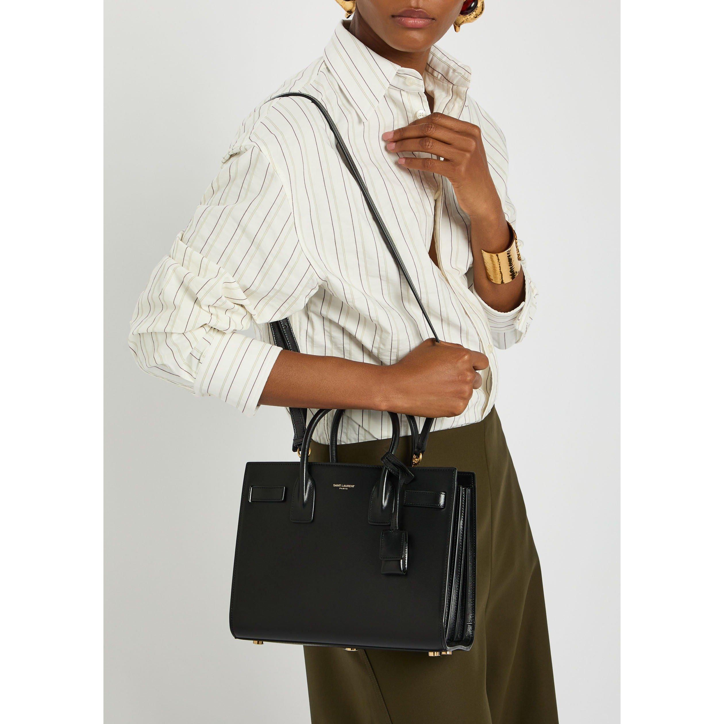 BLACK - Saint Laurent - SAC DE JOUR BABY BAG - 5