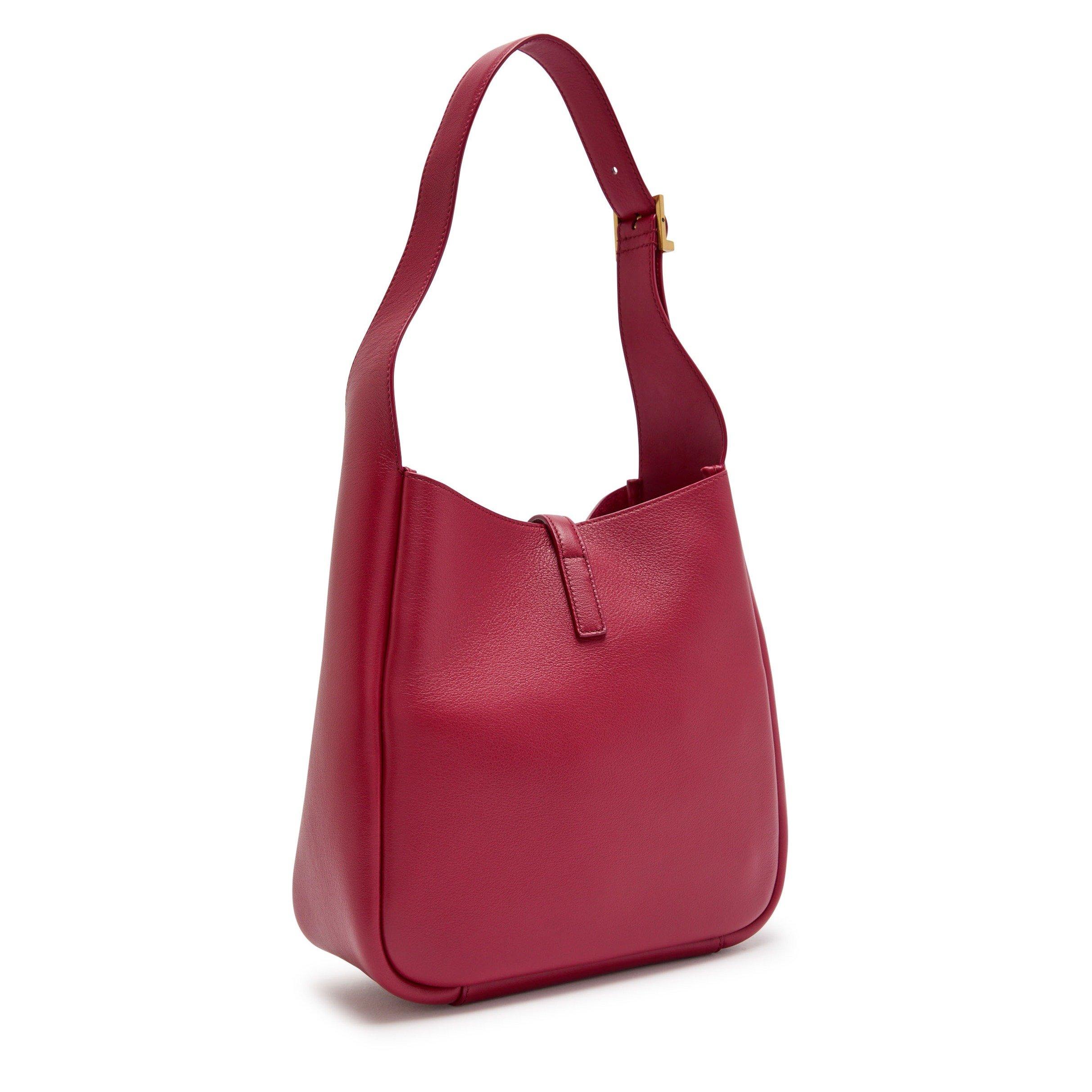 DARK PINK - Saint Laurent - 5 A 7 HOBO SMALL - 2